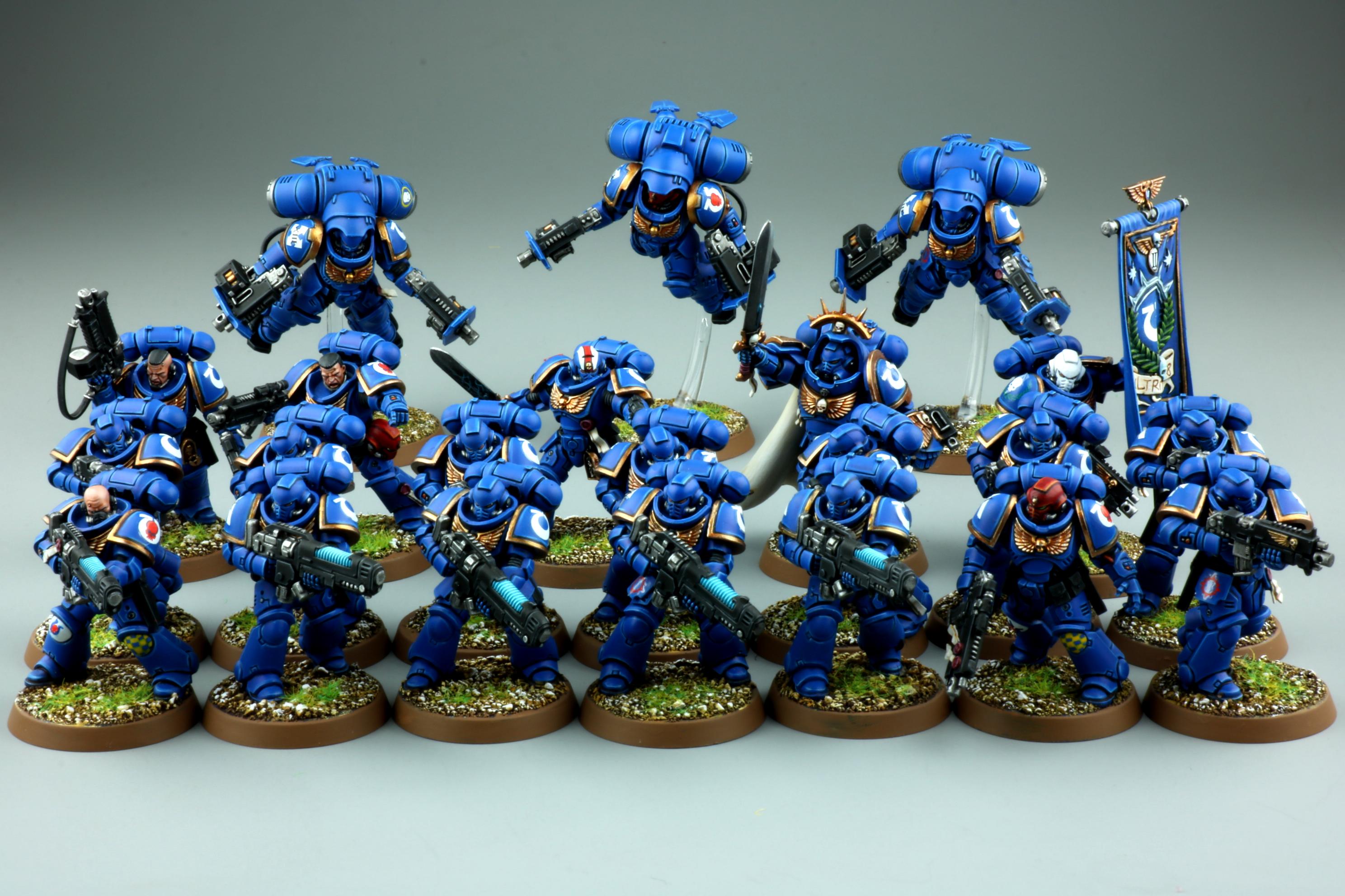Figurines Warhammer 40k – Heroes Of The Chapter – Primaris Space Marines – Neufs